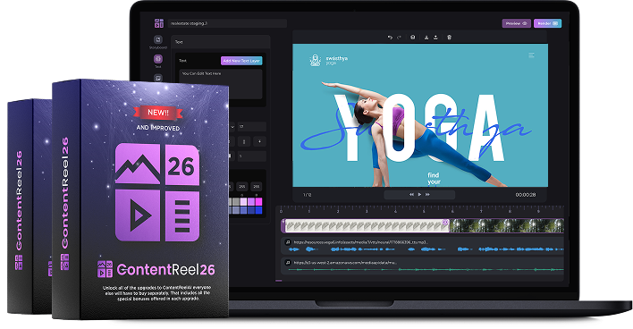 ContentReel-AI-dashboard-keyword-to-video-interface
