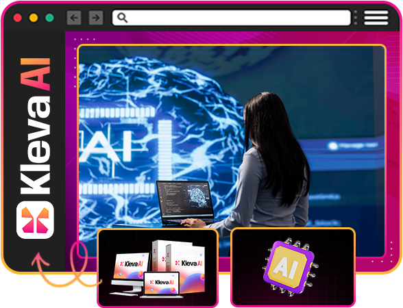 AI-generated mobile-responsive business website created using Kleva AI voice commands
