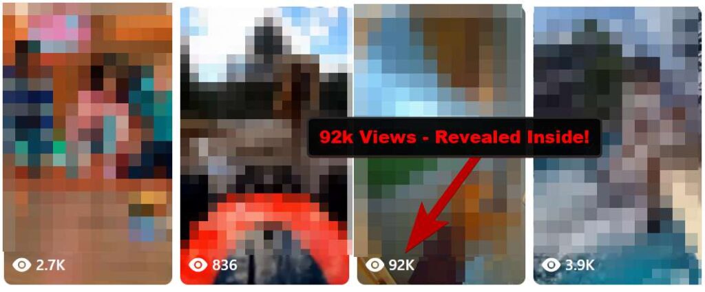 Stunning Shorts dashboard showing the step-by-step video training modules