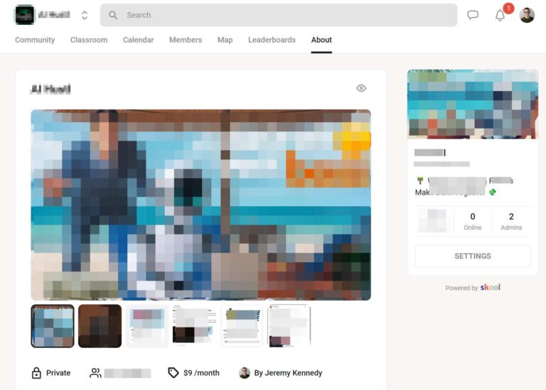 Jeremy Kennedy explaining the faceless video creation framework.