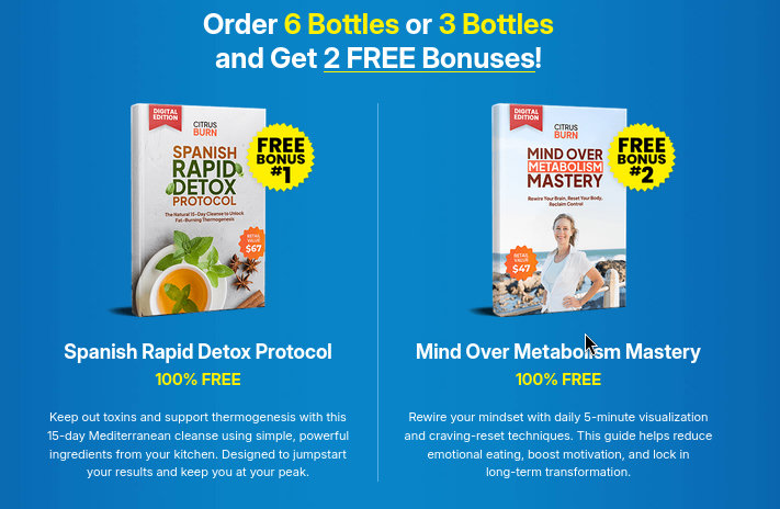 Citrus Burn | Natural Metabolism Booster & Tropical Fat Burning Support