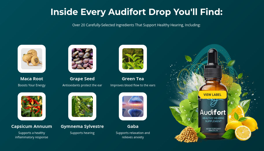 Audisoothe | Natural Hearing Support & Ear Health Recovery Formula