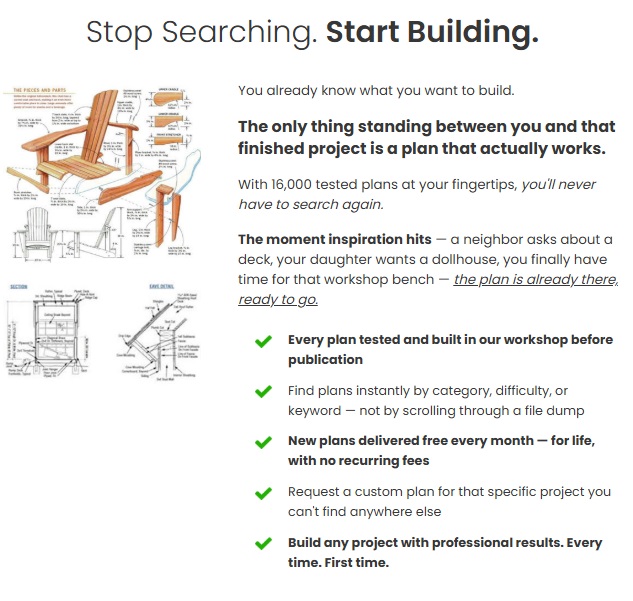 Ted’s Woodworking Plans